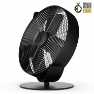 Ventilator de birou STADLER FORM TIM, Negru, 10 W, Silentios, Inclinare reglabila, Rotativ, Alimentare cablu USB