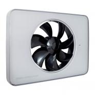 Ventilator FRESH Intellivent 2.0 alb cu elice neagra, Garantie 5 ani, Timer reglabil, Auto-control al umiditatii, Consum 5 W, 134mc/h, Maxim 21 dB(A), Fabricatie Suedia