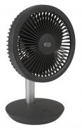 Ventilator portabil cu acumulator, ARGO ORFEO TITANIUM, 4 trepte de viteza, Mod eco, Baterie Litiu reincarcabila